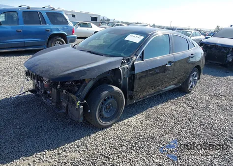 2020 Honda Civic Lx из США, поврежденный, VIN 19XFC2F6XLE205958